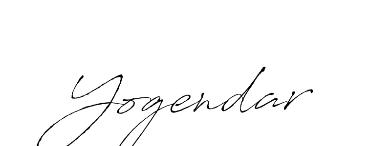 Design your own signature with our free online signature maker. With this signature software, you can create a handwritten (Antro_Vectra) signature for name Yogendar. Yogendar signature style 6 images and pictures png