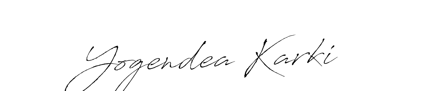 Make a short Yogendea Karki signature style. Manage your documents anywhere anytime using Antro_Vectra. Create and add eSignatures, submit forms, share and send files easily. Yogendea Karki signature style 6 images and pictures png