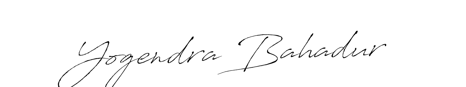 Also we have Yogendra Bahadur name is the best signature style. Create professional handwritten signature collection using Antro_Vectra autograph style. Yogendra Bahadur signature style 6 images and pictures png