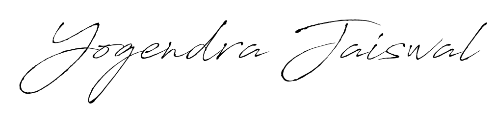 Also we have Yogendra Jaiswal name is the best signature style. Create professional handwritten signature collection using Antro_Vectra autograph style. Yogendra Jaiswal signature style 6 images and pictures png