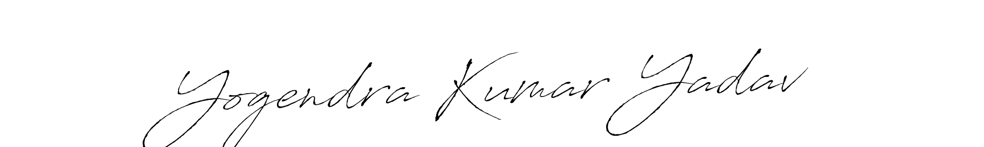 Yogendra Kumar Yadav stylish signature style. Best Handwritten Sign (Antro_Vectra) for my name. Handwritten Signature Collection Ideas for my name Yogendra Kumar Yadav. Yogendra Kumar Yadav signature style 6 images and pictures png