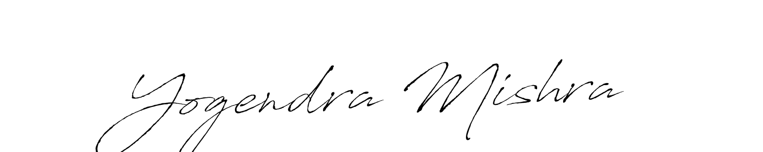 Yogendra Mishra stylish signature style. Best Handwritten Sign (Antro_Vectra) for my name. Handwritten Signature Collection Ideas for my name Yogendra Mishra. Yogendra Mishra signature style 6 images and pictures png