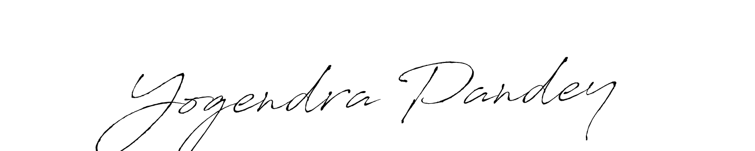 Use a signature maker to create a handwritten signature online. With this signature software, you can design (Antro_Vectra) your own signature for name Yogendra Pandey. Yogendra Pandey signature style 6 images and pictures png