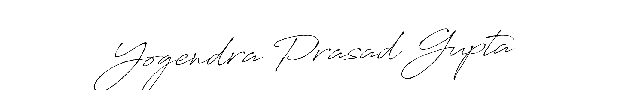 Make a short Yogendra Prasad Gupta signature style. Manage your documents anywhere anytime using Antro_Vectra. Create and add eSignatures, submit forms, share and send files easily. Yogendra Prasad Gupta signature style 6 images and pictures png