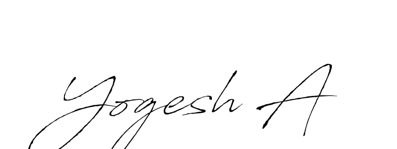 You should practise on your own different ways (Antro_Vectra) to write your name (Yogesh A) in signature. don't let someone else do it for you. Yogesh A signature style 6 images and pictures png