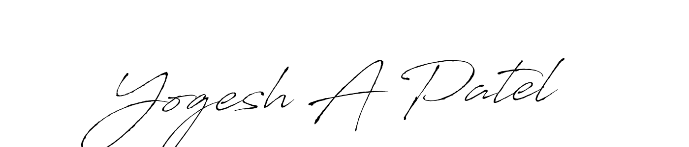 Also You can easily find your signature by using the search form. We will create Yogesh A Patel name handwritten signature images for you free of cost using Antro_Vectra sign style. Yogesh A Patel signature style 6 images and pictures png