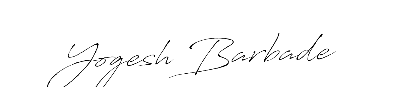 You should practise on your own different ways (Antro_Vectra) to write your name (Yogesh Barbade) in signature. don't let someone else do it for you. Yogesh Barbade signature style 6 images and pictures png