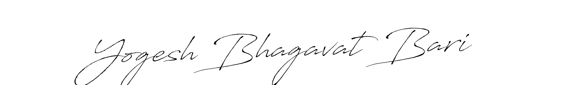 It looks lik you need a new signature style for name Yogesh Bhagavat Bari. Design unique handwritten (Antro_Vectra) signature with our free signature maker in just a few clicks. Yogesh Bhagavat Bari signature style 6 images and pictures png