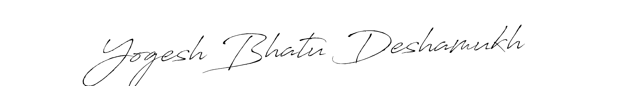 The best way (Antro_Vectra) to make a short signature is to pick only two or three words in your name. The name Yogesh Bhatu Deshamukh include a total of six letters. For converting this name. Yogesh Bhatu Deshamukh signature style 6 images and pictures png