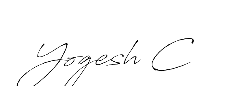 Similarly Antro_Vectra is the best handwritten signature design. Signature creator online .You can use it as an online autograph creator for name Yogesh C. Yogesh C signature style 6 images and pictures png