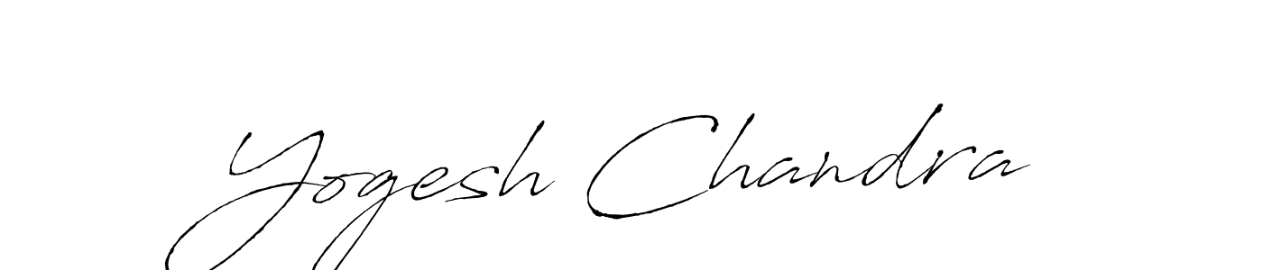 It looks lik you need a new signature style for name Yogesh Chandra. Design unique handwritten (Antro_Vectra) signature with our free signature maker in just a few clicks. Yogesh Chandra signature style 6 images and pictures png