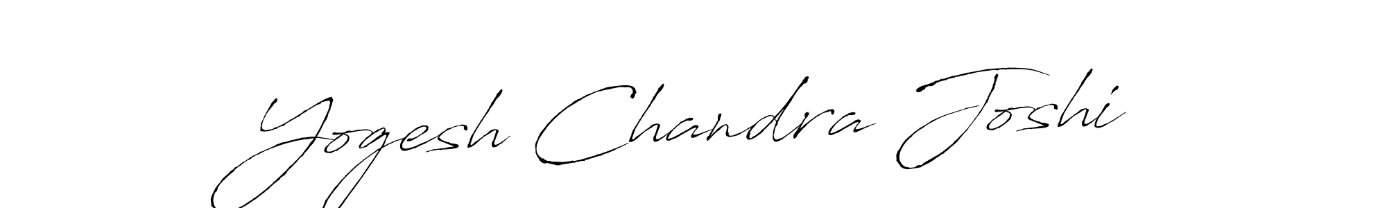 Yogesh Chandra Joshi stylish signature style. Best Handwritten Sign (Antro_Vectra) for my name. Handwritten Signature Collection Ideas for my name Yogesh Chandra Joshi. Yogesh Chandra Joshi signature style 6 images and pictures png