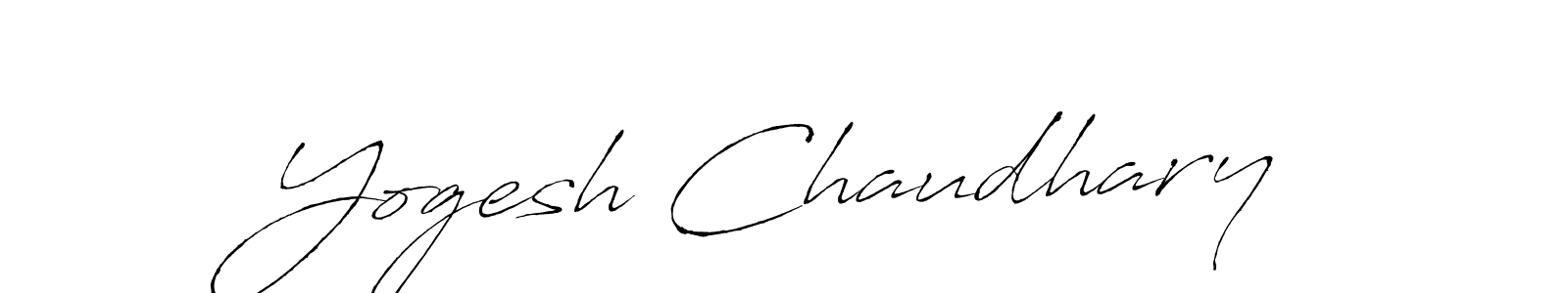 Also we have Yogesh Chaudhary name is the best signature style. Create professional handwritten signature collection using Antro_Vectra autograph style. Yogesh Chaudhary signature style 6 images and pictures png