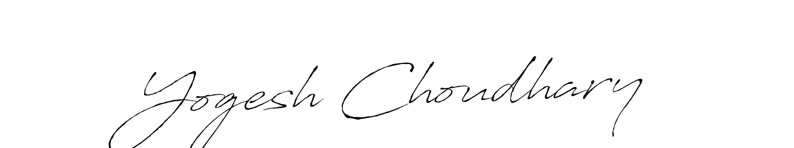 Also we have Yogesh Choudhary name is the best signature style. Create professional handwritten signature collection using Antro_Vectra autograph style. Yogesh Choudhary signature style 6 images and pictures png