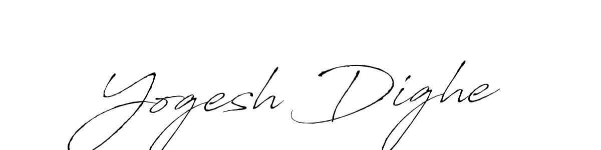 The best way (Antro_Vectra) to make a short signature is to pick only two or three words in your name. The name Yogesh Dighe include a total of six letters. For converting this name. Yogesh Dighe signature style 6 images and pictures png