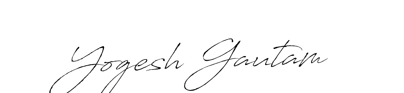 It looks lik you need a new signature style for name Yogesh Gautam. Design unique handwritten (Antro_Vectra) signature with our free signature maker in just a few clicks. Yogesh Gautam signature style 6 images and pictures png