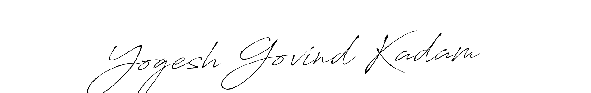 How to make Yogesh Govind Kadam signature? Antro_Vectra is a professional autograph style. Create handwritten signature for Yogesh Govind Kadam name. Yogesh Govind Kadam signature style 6 images and pictures png