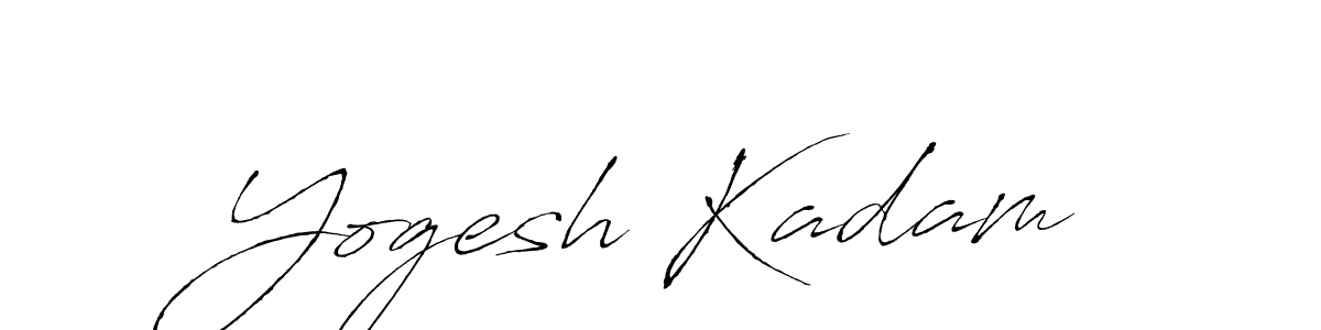 Similarly Antro_Vectra is the best handwritten signature design. Signature creator online .You can use it as an online autograph creator for name Yogesh Kadam. Yogesh Kadam signature style 6 images and pictures png