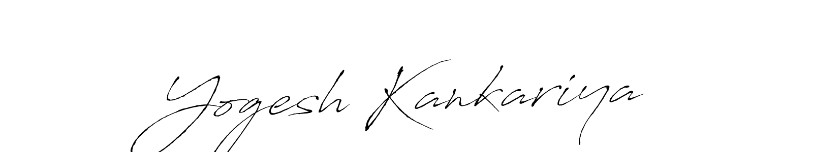 The best way (Antro_Vectra) to make a short signature is to pick only two or three words in your name. The name Yogesh Kankariya include a total of six letters. For converting this name. Yogesh Kankariya signature style 6 images and pictures png