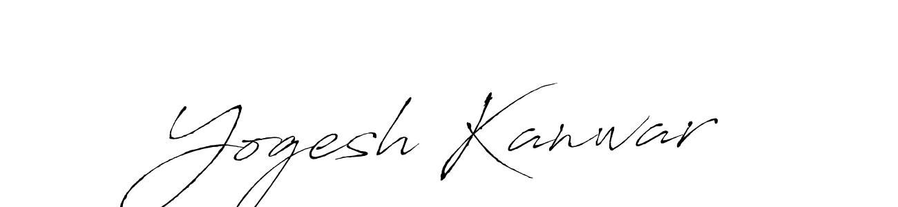 if you are searching for the best signature style for your name Yogesh Kanwar. so please give up your signature search. here we have designed multiple signature styles  using Antro_Vectra. Yogesh Kanwar signature style 6 images and pictures png