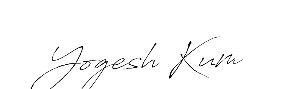 if you are searching for the best signature style for your name Yogesh Kum. so please give up your signature search. here we have designed multiple signature styles  using Antro_Vectra. Yogesh Kum signature style 6 images and pictures png