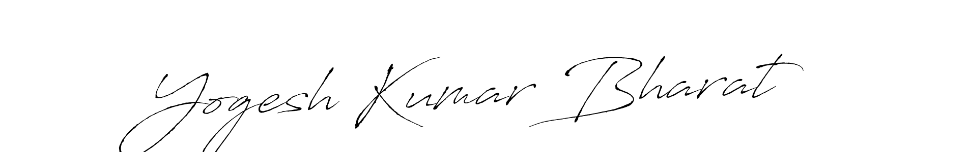 Similarly Antro_Vectra is the best handwritten signature design. Signature creator online .You can use it as an online autograph creator for name Yogesh Kumar Bharat. Yogesh Kumar Bharat signature style 6 images and pictures png