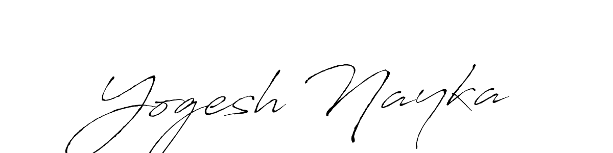 Also we have Yogesh Nayka name is the best signature style. Create professional handwritten signature collection using Antro_Vectra autograph style. Yogesh Nayka signature style 6 images and pictures png