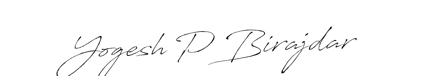 You should practise on your own different ways (Antro_Vectra) to write your name (Yogesh P Birajdar) in signature. don't let someone else do it for you. Yogesh P Birajdar signature style 6 images and pictures png