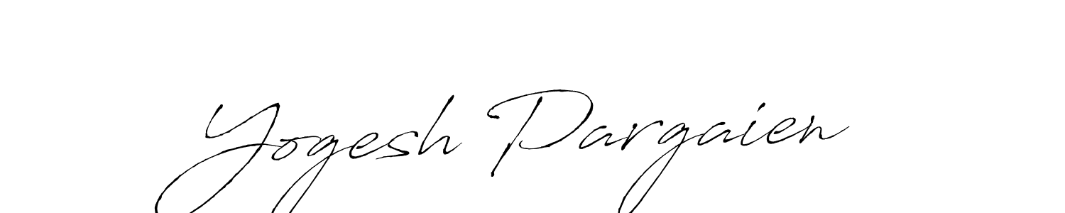 How to make Yogesh Pargaien signature? Antro_Vectra is a professional autograph style. Create handwritten signature for Yogesh Pargaien name. Yogesh Pargaien signature style 6 images and pictures png