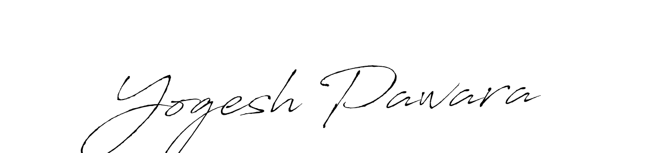 How to make Yogesh Pawara signature? Antro_Vectra is a professional autograph style. Create handwritten signature for Yogesh Pawara name. Yogesh Pawara signature style 6 images and pictures png