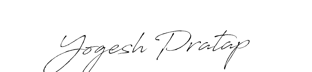 Make a short Yogesh Pratap signature style. Manage your documents anywhere anytime using Antro_Vectra. Create and add eSignatures, submit forms, share and send files easily. Yogesh Pratap signature style 6 images and pictures png