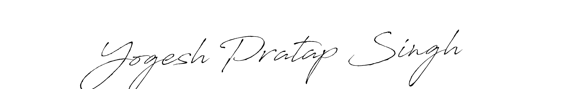 Design your own signature with our free online signature maker. With this signature software, you can create a handwritten (Antro_Vectra) signature for name Yogesh Pratap Singh. Yogesh Pratap Singh signature style 6 images and pictures png