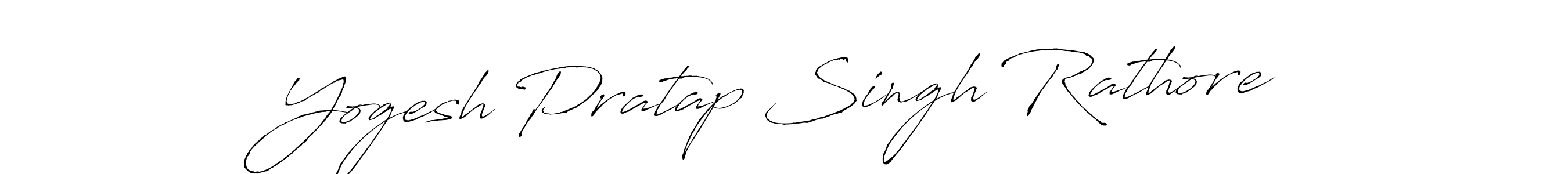 How to make Yogesh Pratap Singh Rathore signature? Antro_Vectra is a professional autograph style. Create handwritten signature for Yogesh Pratap Singh Rathore name. Yogesh Pratap Singh Rathore signature style 6 images and pictures png