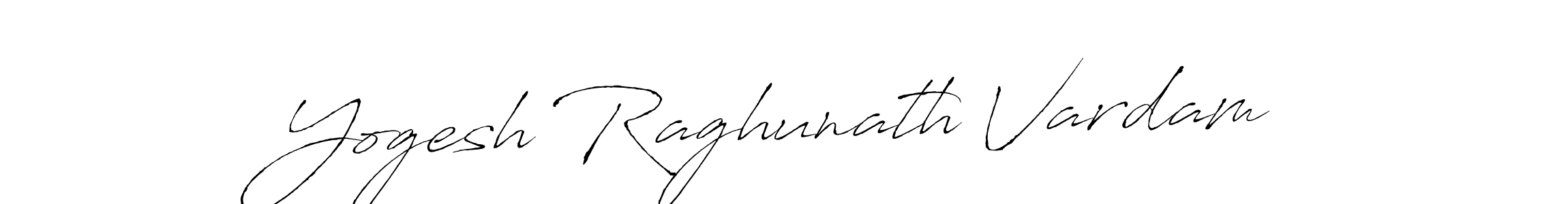 Also we have Yogesh Raghunath Vardam name is the best signature style. Create professional handwritten signature collection using Antro_Vectra autograph style. Yogesh Raghunath Vardam signature style 6 images and pictures png