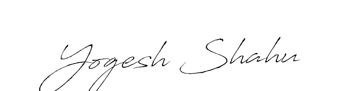 It looks lik you need a new signature style for name Yogesh Shahu. Design unique handwritten (Antro_Vectra) signature with our free signature maker in just a few clicks. Yogesh Shahu signature style 6 images and pictures png