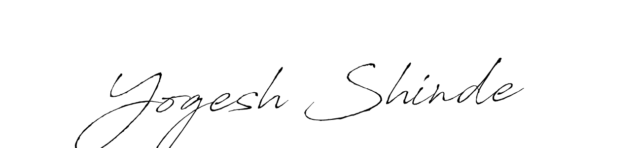 Use a signature maker to create a handwritten signature online. With this signature software, you can design (Antro_Vectra) your own signature for name Yogesh Shinde. Yogesh Shinde signature style 6 images and pictures png