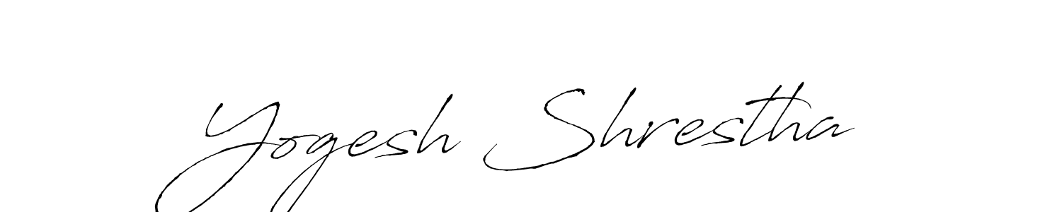 Similarly Antro_Vectra is the best handwritten signature design. Signature creator online .You can use it as an online autograph creator for name Yogesh Shrestha. Yogesh Shrestha signature style 6 images and pictures png