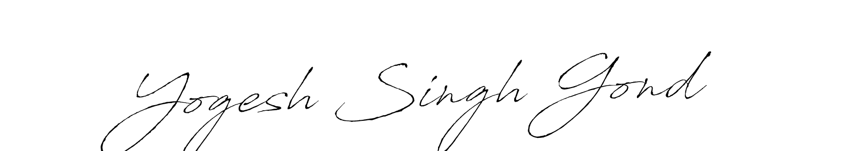 Use a signature maker to create a handwritten signature online. With this signature software, you can design (Antro_Vectra) your own signature for name Yogesh Singh Gond. Yogesh Singh Gond signature style 6 images and pictures png