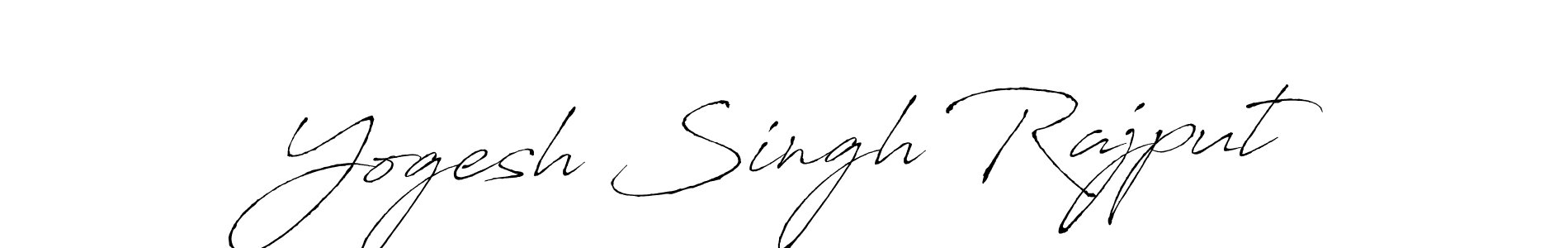 Yogesh Singh Rajput stylish signature style. Best Handwritten Sign (Antro_Vectra) for my name. Handwritten Signature Collection Ideas for my name Yogesh Singh Rajput. Yogesh Singh Rajput signature style 6 images and pictures png