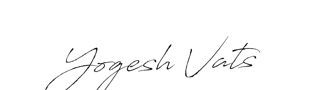 This is the best signature style for the Yogesh Vats name. Also you like these signature font (Antro_Vectra). Mix name signature. Yogesh Vats signature style 6 images and pictures png