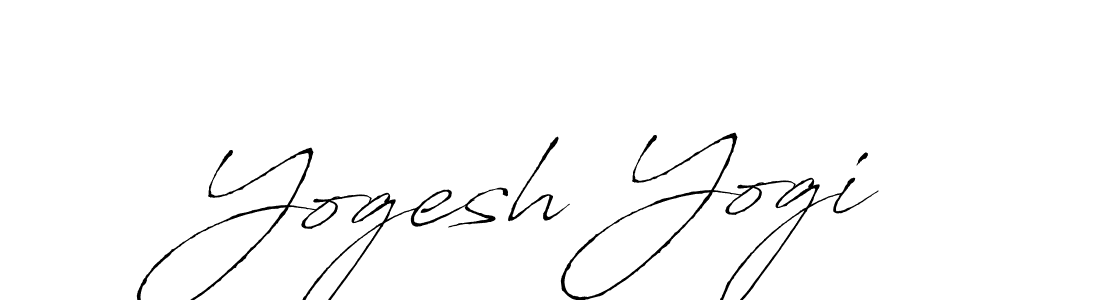 How to make Yogesh Yogi signature? Antro_Vectra is a professional autograph style. Create handwritten signature for Yogesh Yogi name. Yogesh Yogi signature style 6 images and pictures png