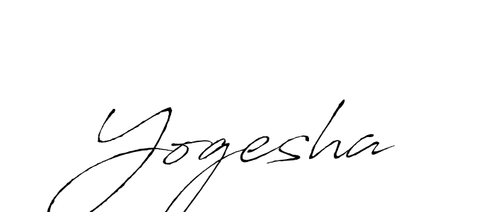 It looks lik you need a new signature style for name Yogesha. Design unique handwritten (Antro_Vectra) signature with our free signature maker in just a few clicks. Yogesha signature style 6 images and pictures png