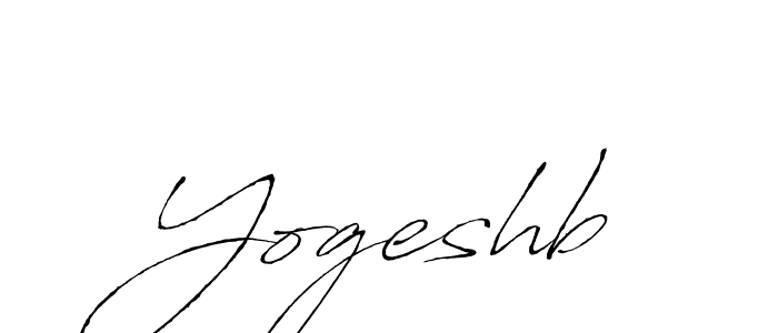 It looks lik you need a new signature style for name Yogeshb. Design unique handwritten (Antro_Vectra) signature with our free signature maker in just a few clicks. Yogeshb signature style 6 images and pictures png