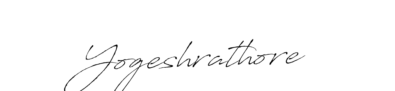 How to make Yogeshrathore name signature. Use Antro_Vectra style for creating short signs online. This is the latest handwritten sign. Yogeshrathore signature style 6 images and pictures png