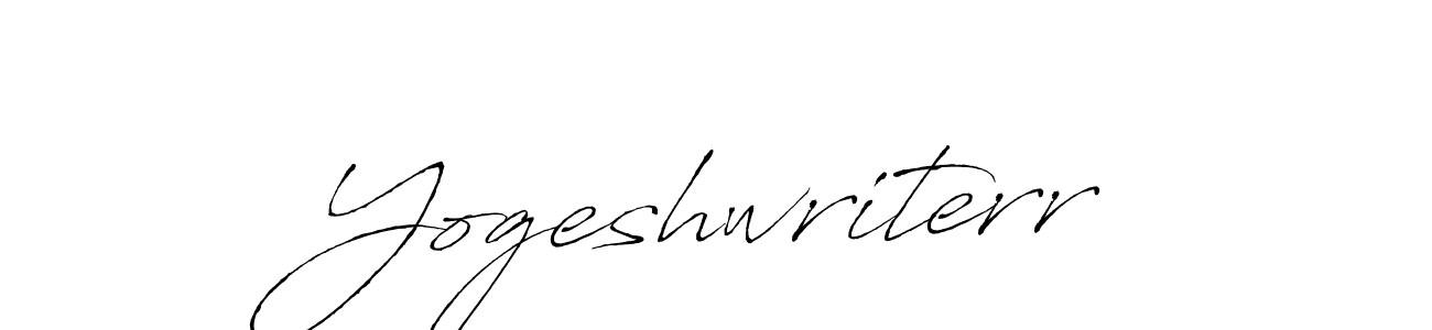 Yogeshwriterr stylish signature style. Best Handwritten Sign (Antro_Vectra) for my name. Handwritten Signature Collection Ideas for my name Yogeshwriterr. Yogeshwriterr signature style 6 images and pictures png