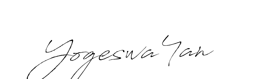 Design your own signature with our free online signature maker. With this signature software, you can create a handwritten (Antro_Vectra) signature for name Yogeswa4an. Yogeswa4an signature style 6 images and pictures png