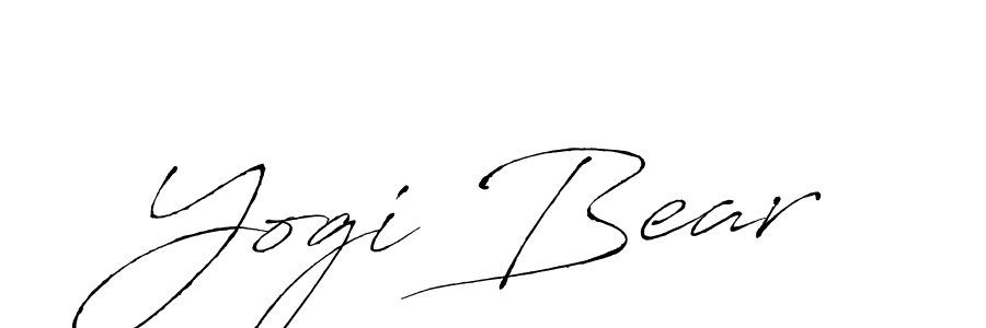 Yogi Bear stylish signature style. Best Handwritten Sign (Antro_Vectra) for my name. Handwritten Signature Collection Ideas for my name Yogi Bear. Yogi Bear signature style 6 images and pictures png