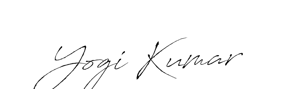 Use a signature maker to create a handwritten signature online. With this signature software, you can design (Antro_Vectra) your own signature for name Yogi Kumar. Yogi Kumar signature style 6 images and pictures png