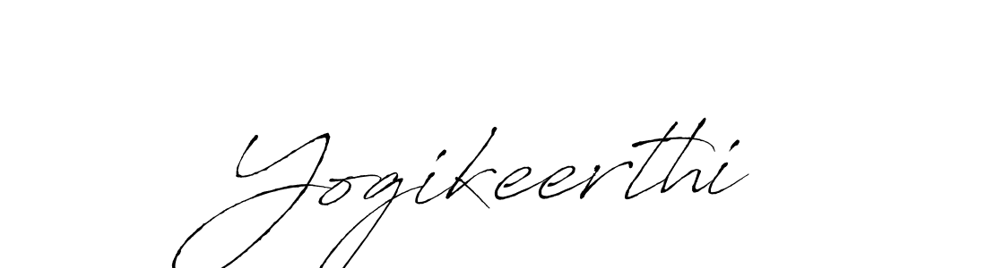 Make a beautiful signature design for name Yogikeerthi. With this signature (Antro_Vectra) style, you can create a handwritten signature for free. Yogikeerthi signature style 6 images and pictures png