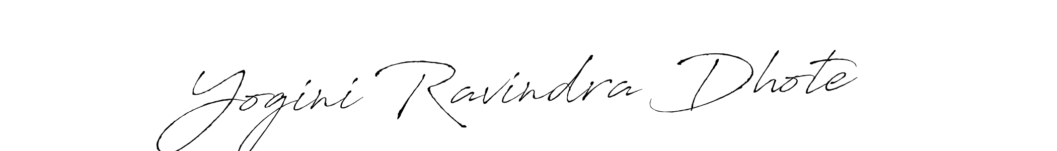 Yogini Ravindra Dhote stylish signature style. Best Handwritten Sign (Antro_Vectra) for my name. Handwritten Signature Collection Ideas for my name Yogini Ravindra Dhote. Yogini Ravindra Dhote signature style 6 images and pictures png